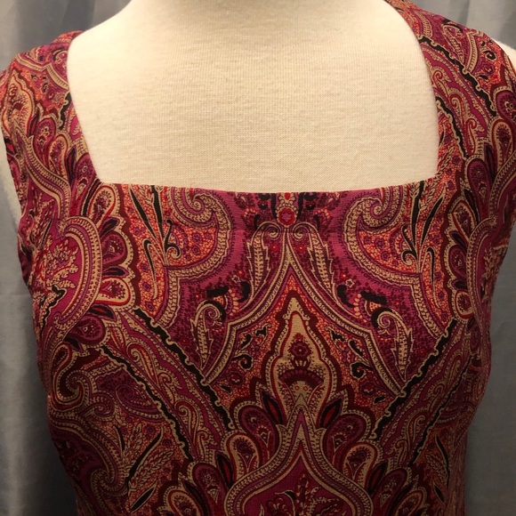 Valerie Stevens petites all silk lined dress 10 P. Side zipper - Picture 2 of 11